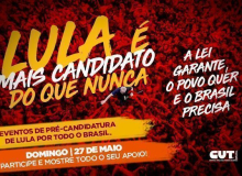 Pré-candidatura de Lula será lançada no Brasil e no mundo neste domingo