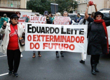 Eduardo Leite é o pior governador que o RS já teve, diz nota da CUT e centrais