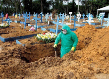 Em situação dramática Manaus instala câmara frigorífica para os mortos em hospitais