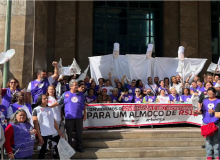 Trabalhadores da saúde convidam governador de SP a almoçar com vale de R$ 12