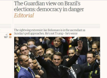 A maior democracia da América Latina está em perigo’, diz jornal britânico