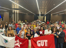 CUT-PA relembra a luta da Central em cerimônia de celebração dos 40 anos, na Alepa