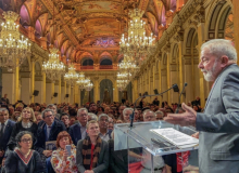 Em Paris, Lula fala sobre os ataques à democracia e aos direitos no Brasil