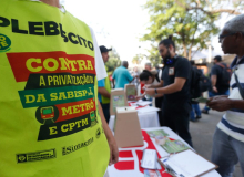 Contexto político e social é favorável para barrar privatizações