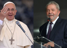 Papa Francisco vai receber o ex-presidente Lula, no Vaticano, dia 13