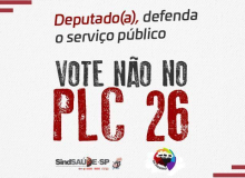 Na Pressão está no ar! Cobre dos deputados para que digam NÃO ao PLC 26
