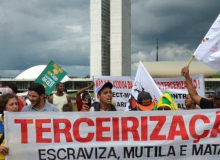 71% dos golpistas também querem terceirização sem limites