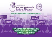 #8M: Reconstrução de políticas para as mulheres é foco de luta no 8 de março