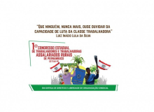 CUT-PE participa do primeiro Congresso de trabalhadores rurais, em Carpina