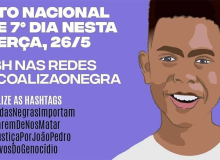 Assassinato de João Pedro é lembrado em protesto nacional nesta terça