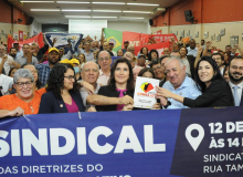 CUT e centrais sindicais entregam a Simone Tebet propostas para o Plano Plurianual