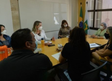 Sinpro-DF leva preocupações de retorno das aulas  à nova secretária de educação