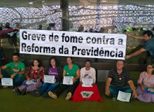 Greve de fome dos trabalhadores do campo ganha reforço