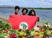 Mais de 3,5 mil sem-terra ocupam Brasília no 1º Encontro Nacional de Mulheres do MST