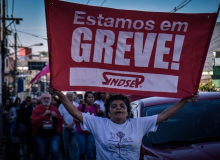 Servidores municipais do país param na greve geral em defesa das aposentadorias