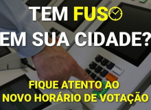 Votação no domingo (2) seguirá horário de Brasília. Veja onde começa mais cedo