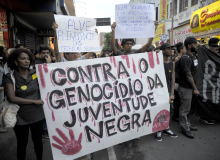 80% das pessoas mortas pela polícia brasileira em 2019 eram negras