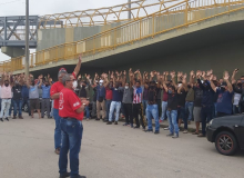 Greve dos trabalhadores de terceirizada da Revap entra no 7º dia