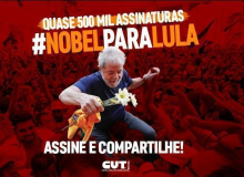 Faltam 7 dias para encerrar a campanha Lula Nobel da Paz