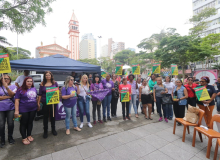 Mulheres da CUT encerram ativismo pelo fim da violência com luta contra MP 905