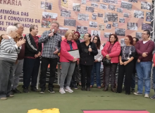 Ex-presidente da CUT recebe homenagem no Dia da Luta Operária