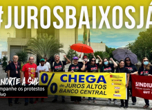 Live da CUT debate importância da queda dos juros no Brasil. Assista