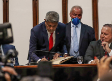 Estreante nas urnas, Jerônimo Rodrigues (PT) toma posse como governador da Bahia