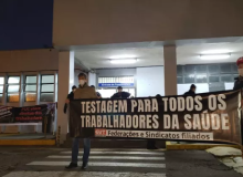 CUT-RS cobra testagem para trabalhadores em dia de mobilização pelo “Fora Bolsonaro"