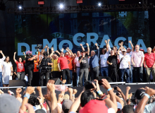 Presidentes das centrais reforçam luta para reconstruir o país como prioridade