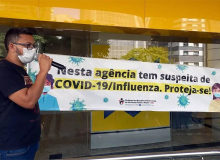 Sindicato se reúne com bancos na terça para discutir aumento de casos de Covid