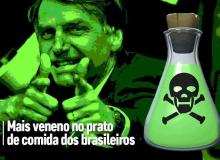 Tsunami de agrotóxicos: Bolsonaro libera mais veneno para mesa dos brasileiros