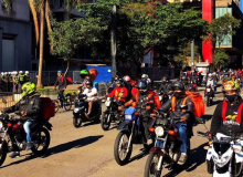 Motoboys de SP farão motociata na Paulista em apoio a Lula neste sábado (29)