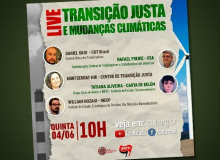 Ao vivo: Assista live da CUT sobre debate transição justa e mudanças climáticas