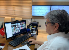 Presidente da CUT-PB debate com governador medidas de segurança a trabalhadores