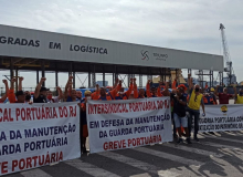 Portuários do Rio de Janeiro realizam atos contra a privatização dos Portos