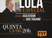Em entrevista à TVT, Lula propõe debate com Moro e Dallagnol e fala de futebol