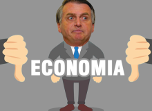 Comandada por Bolsonaro e Guedes economia brasileira desce ladeira abaixo