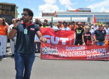 Protesto dos petroleiros abre diálogo com o governo da Bahia