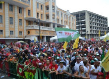 8 mil pessoas participam de ato pelas Diretas já na Paraíba