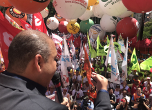 Dia Nacional de Mobilização, Paralisação e Luta em Defesa dos Direitos  - Ato em São Paulo/SP